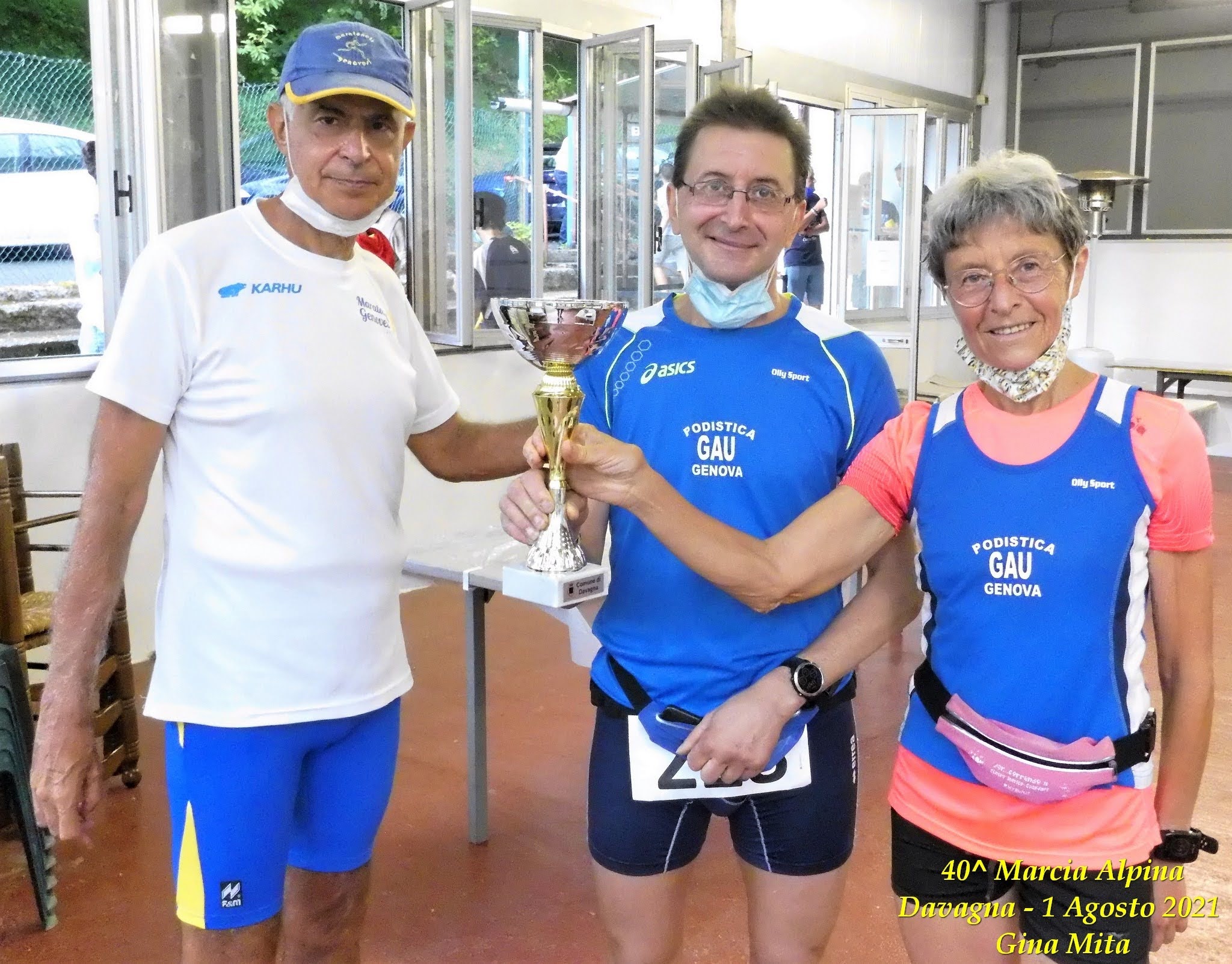 Paolo Quarantelli podismo gara Gau fidal running flash quarantesima marcia alpina a Paravagna