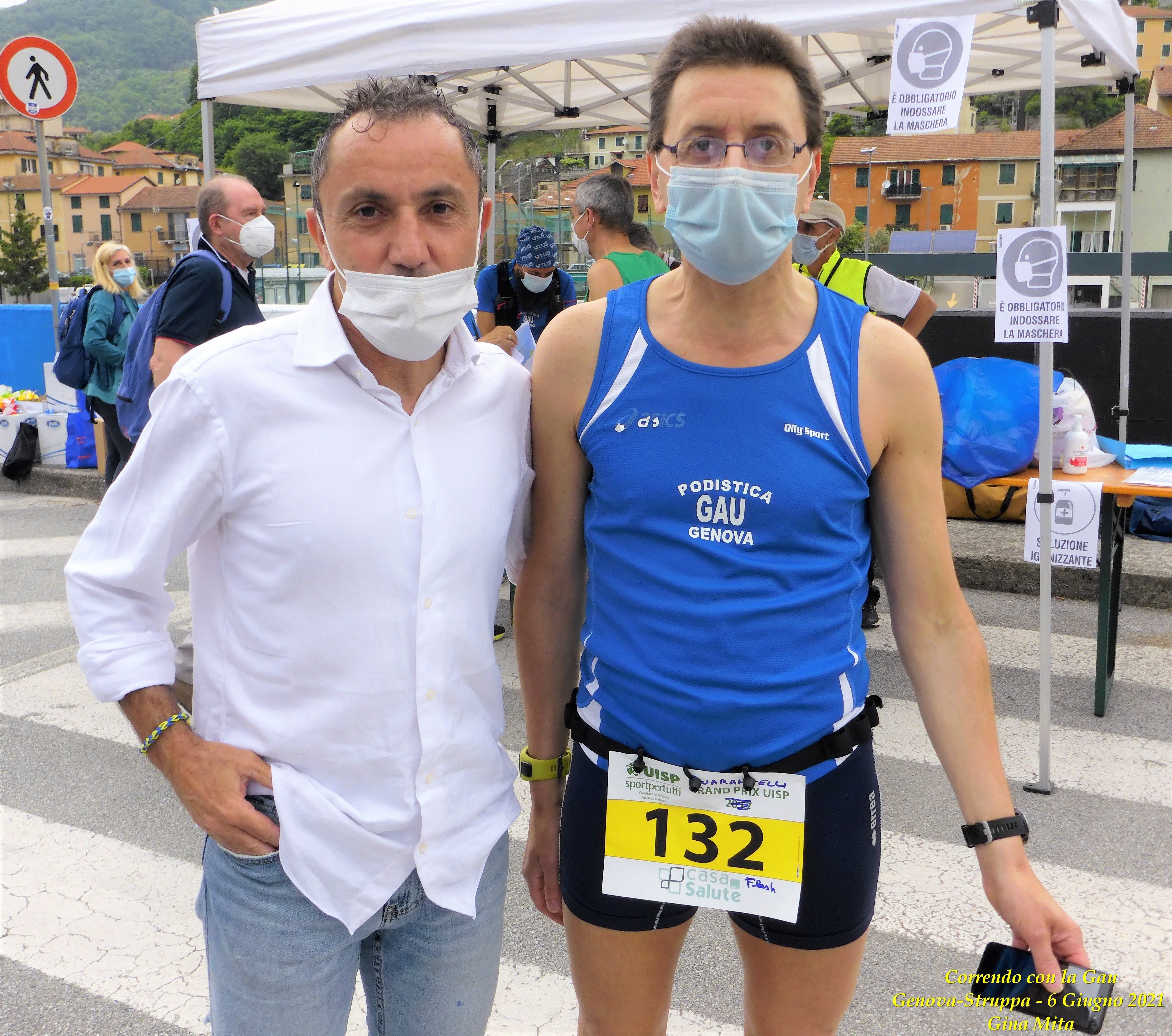 Paolo Quarantelli podismo gara Gau fidal running correndo per la Gau
