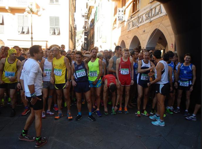 Paolo Quarantelli premiazione medaglia gara Gau fidal running