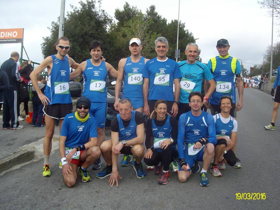 Paolo Quarantelli premiazione medaglia gara Gau fidal running