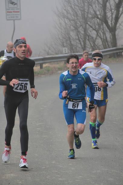 Paolo Quarantelli premiazione medaglia gara Gau fidal running