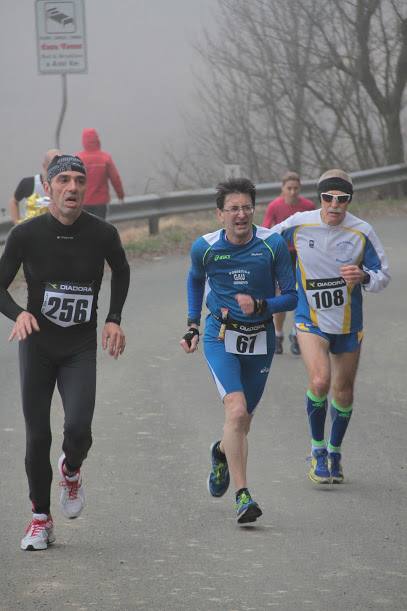 Paolo Quarantelli premiazione medaglia gara Gau fidal running