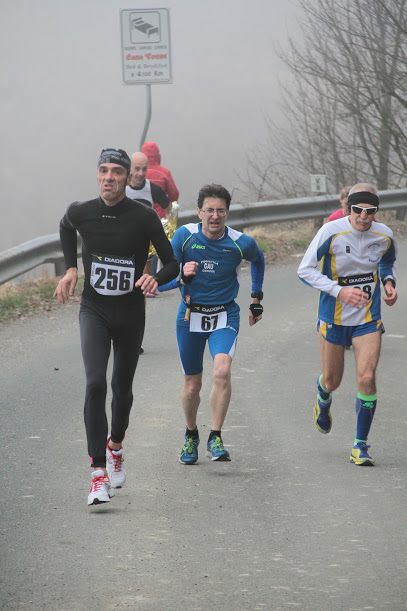 Paolo Quarantelli premiazione medaglia gara Gau fidal running