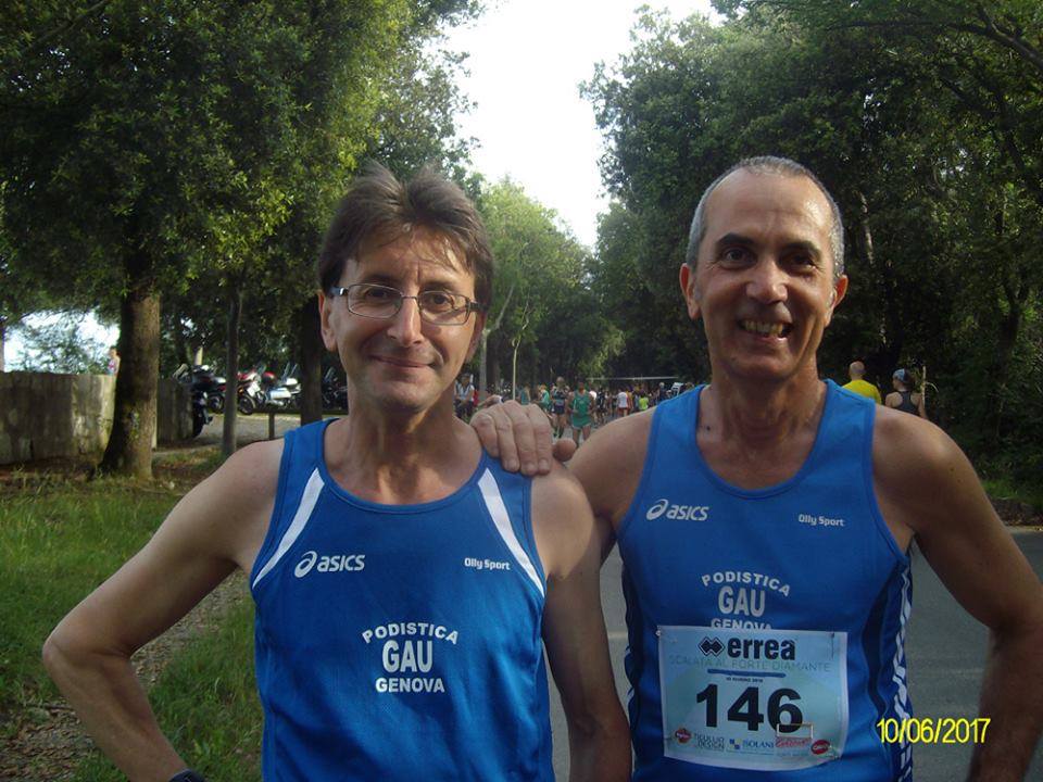 Paolo Quarantelli premiazione medaglia gara Gau fidal running