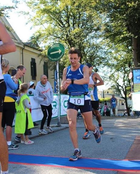 Paolo Quarantelli premiazione medaglia gara Gau fidal running