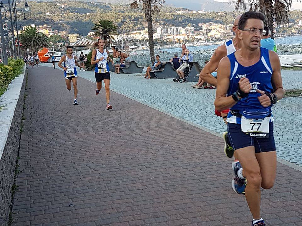 Paolo Quarantelli premiazione medaglia gara Gau fidal running