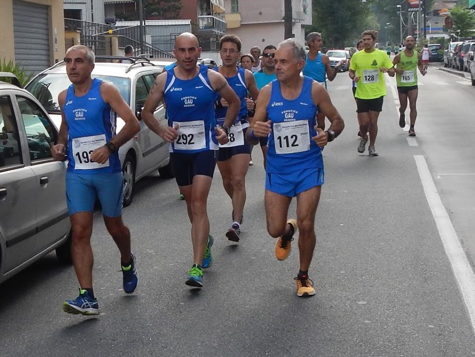 Paolo Quarantelli premiazione medaglia gara Gau fidal running