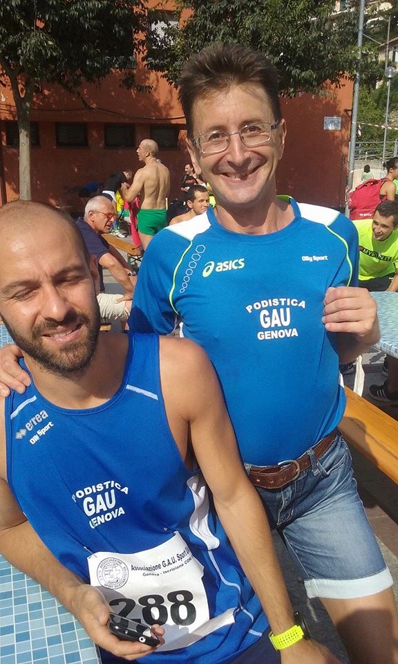 Paolo Quarantelli premiazione medaglia gara Gau fidal running