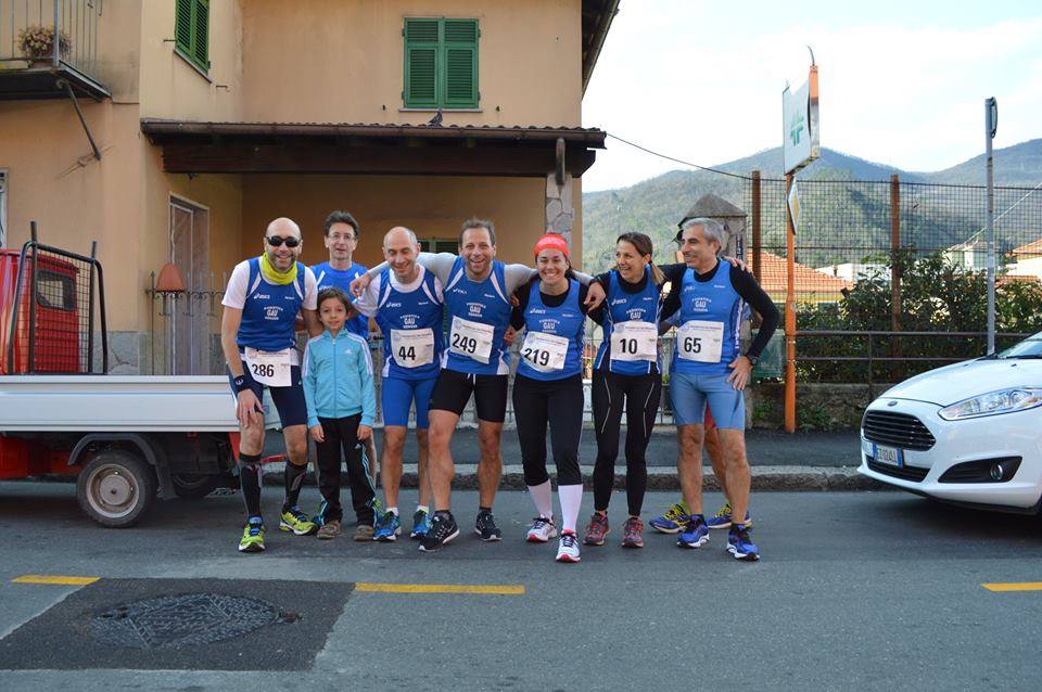Paolo Quarantelli premiazione medaglia gara Gau fidal running
