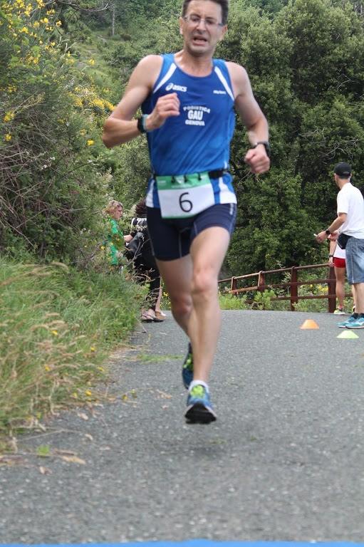 Paolo Quarantelli premiazione medaglia gara Gau fidal running