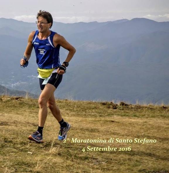 Paolo Quarantelli premiazione medaglia gara Gau fidal running