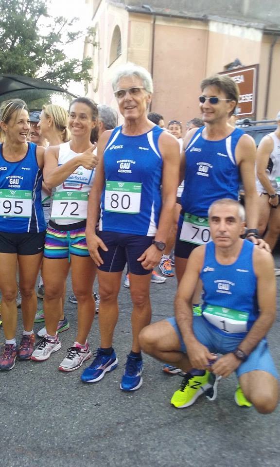 Paolo Quarantelli premiazione medaglia gara Gau fidal running