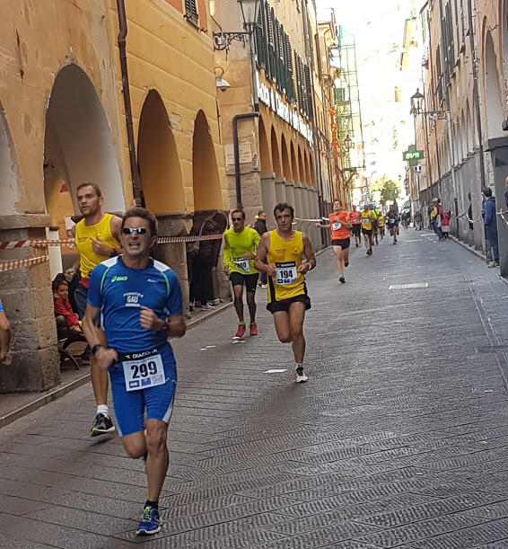 Paolo Quarantelli gara Gau 10k Chiavari fidal running