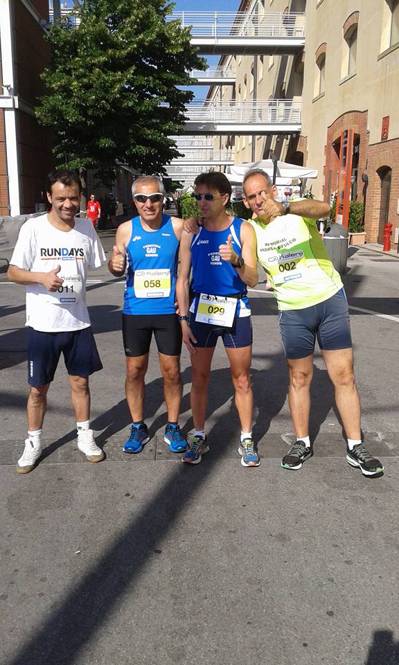 Paolo Quarantelli il miglio blu gara Gau fidal running