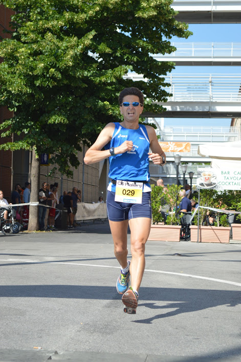 Paolo Quarantelli il miglio blu gara Gau fidal running