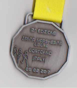 Paolo Quarantelli premiazione medaglia gara Gau fidal running