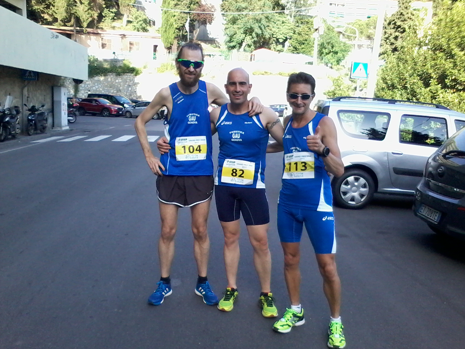 Paolo Quarantelli premiazione medaglia gara Gau fidal running