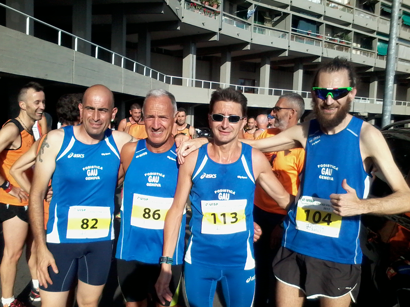 Paolo Quarantelli premiazione medaglia gara Gau fidal running