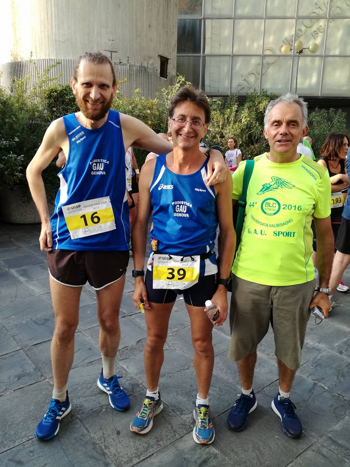 Paolo Quarantelli attraversata val bisagno gara Gau fidal running