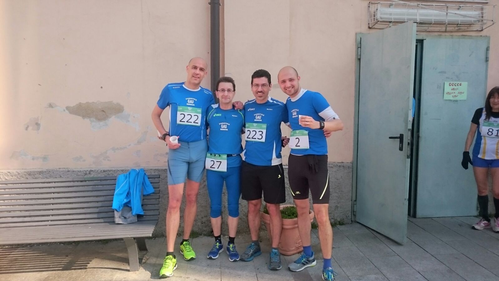 Paolo Quarantelli premiazione medaglia gara Gau fidal running