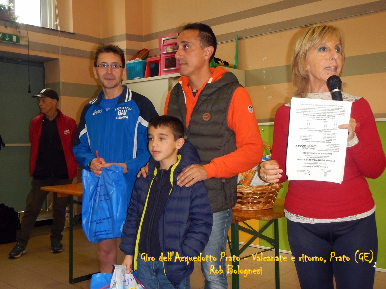 Paolo Quarantelli podismo prato-valcanate e ritorno gara Gau fidal running