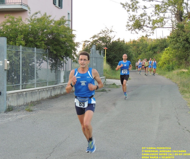 Memorial Adriano Calcagno Paolo Quarantelli gara Gau fidal running podismo