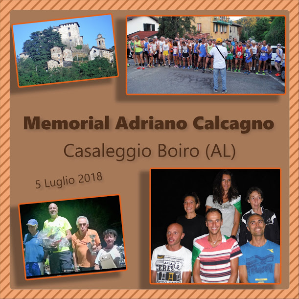 Memorial Adriano Calcagno Paolo Quarantelli gara Gau fidal running podismo