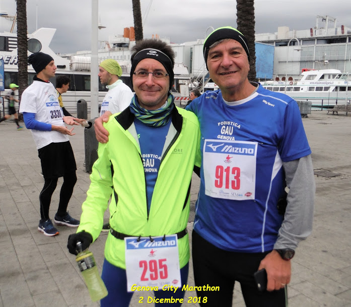 Paolo Quarantelli podismo Genova city marathon gara Gau fidal running