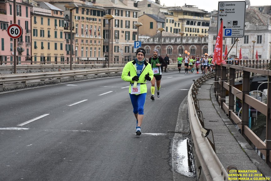 Paolo Quarantelli podismo Genova city marathon gara Gau fidal running