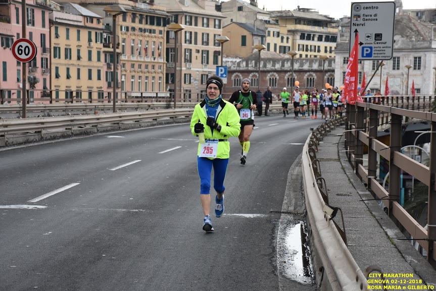 Paolo Quarantelli podismo Genova city marathon gara Gau fidal running