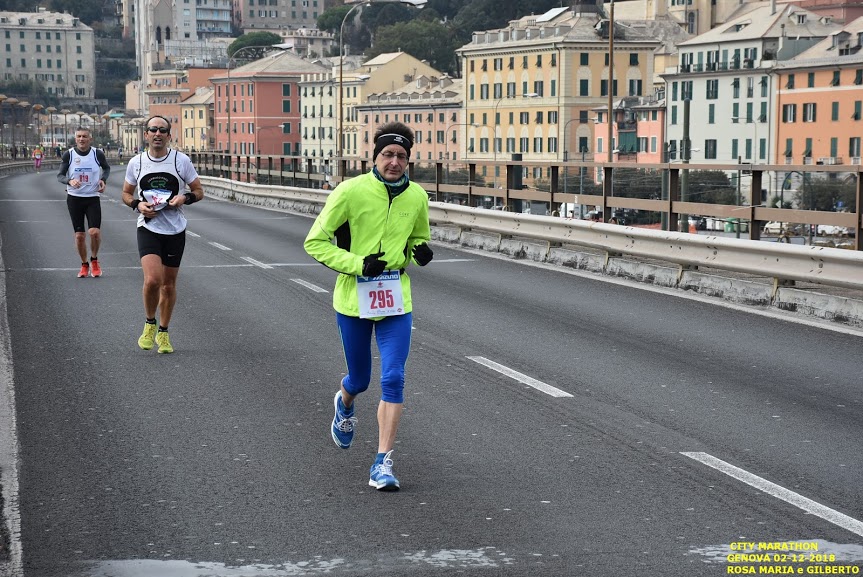 Paolo Quarantelli podismo Genova city marathon gara Gau fidal running