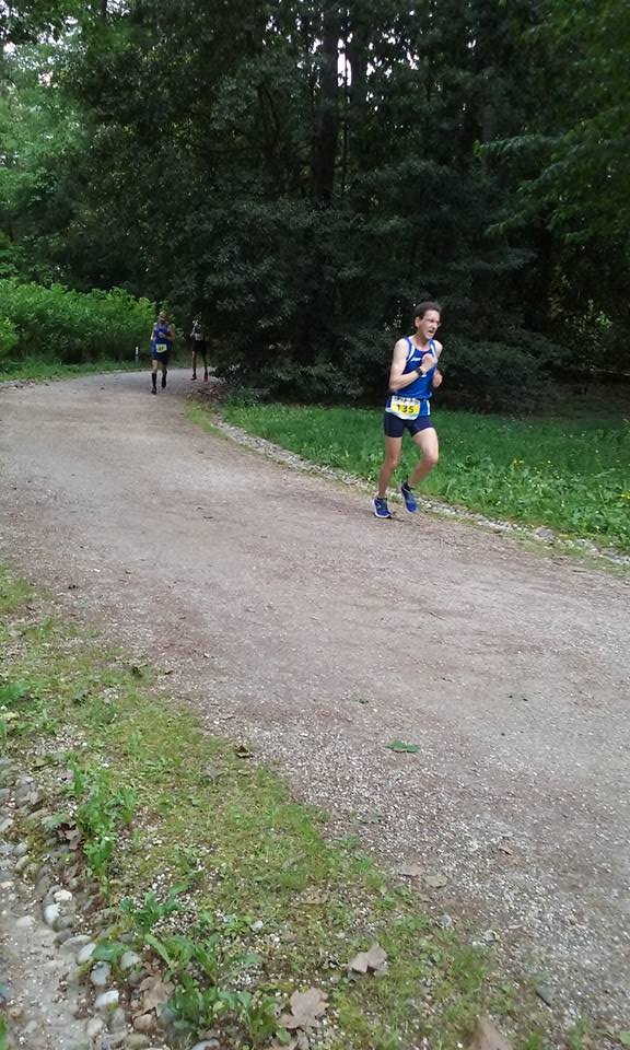 Paolo Quarantelli premiazione medaglia gara Gau fidal running