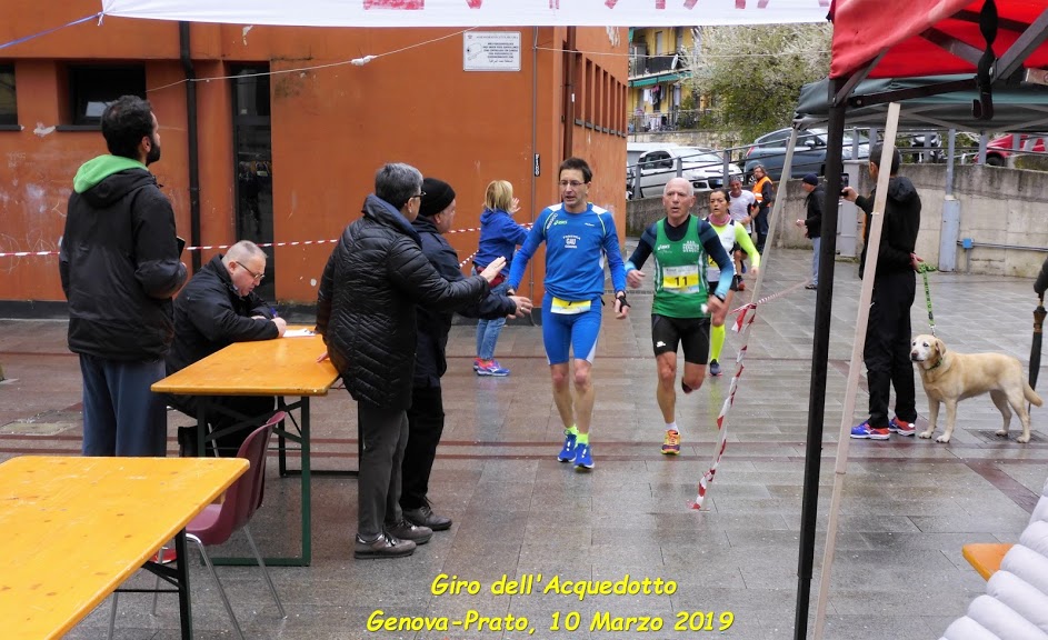 Paolo Quarantelli gara Giro dell'Acquedotto storico prima tappa Genova-Prato Gau fidal running