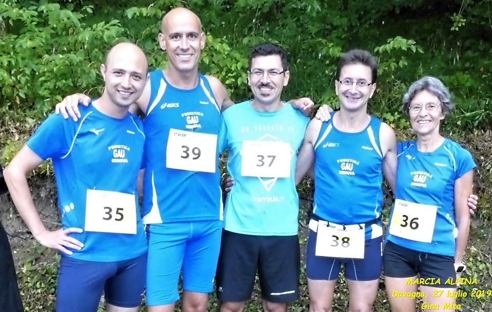 Gruppo Paolo Quarantelli gara Gau fidal running