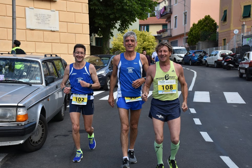 Paolo Quarantelli gara marcia della ciliegia S. Olcese Gau fidal running