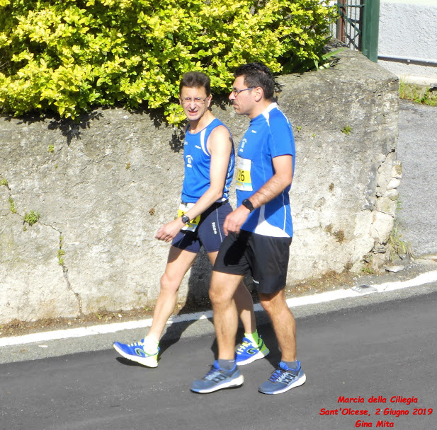 Paolo Quarantelli gara marcia della ciliegia S. Olcese Gau fidal running