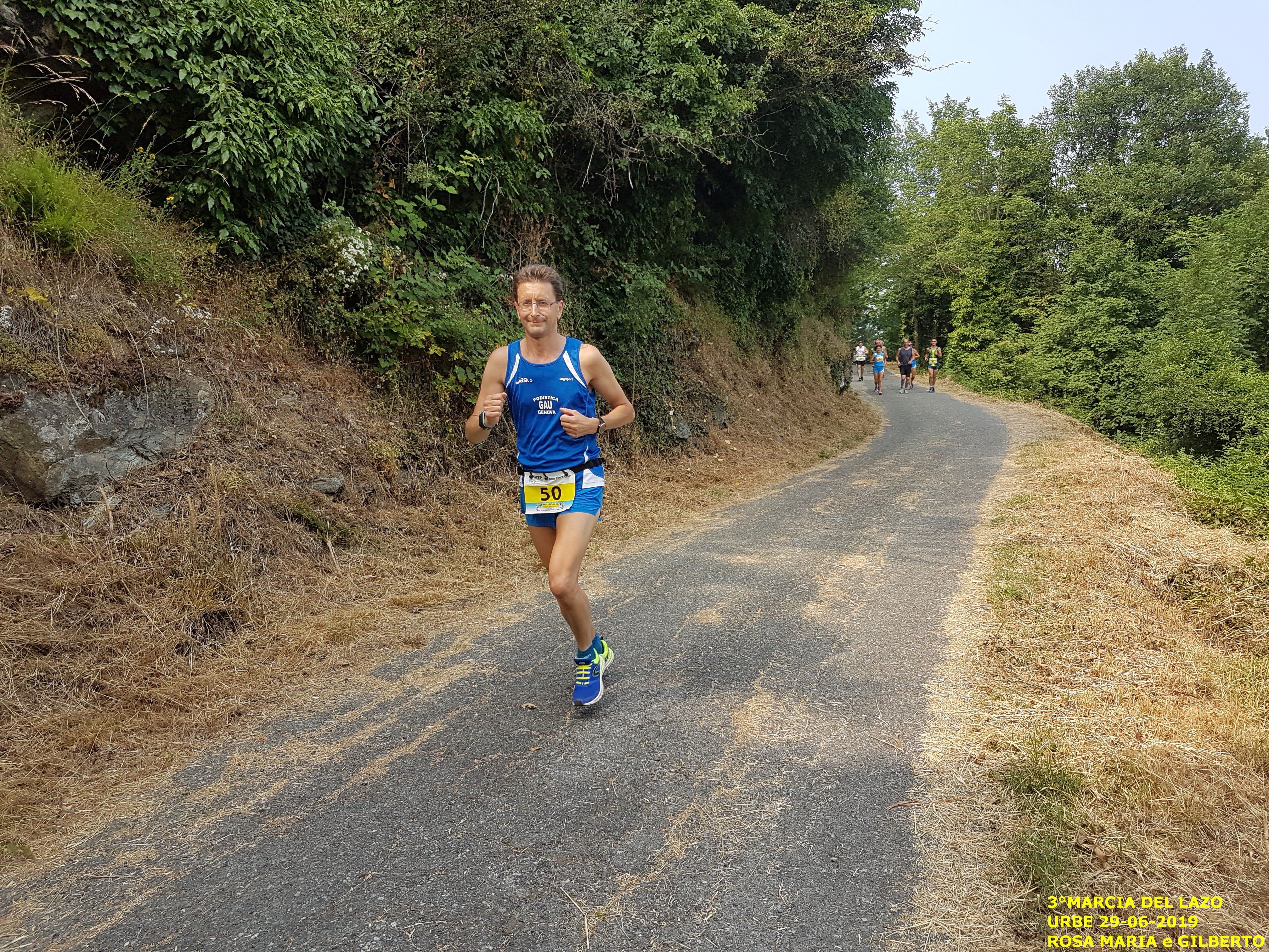 marcia del Lazo Urbe Paolo Quarantelli  Gau fidal running