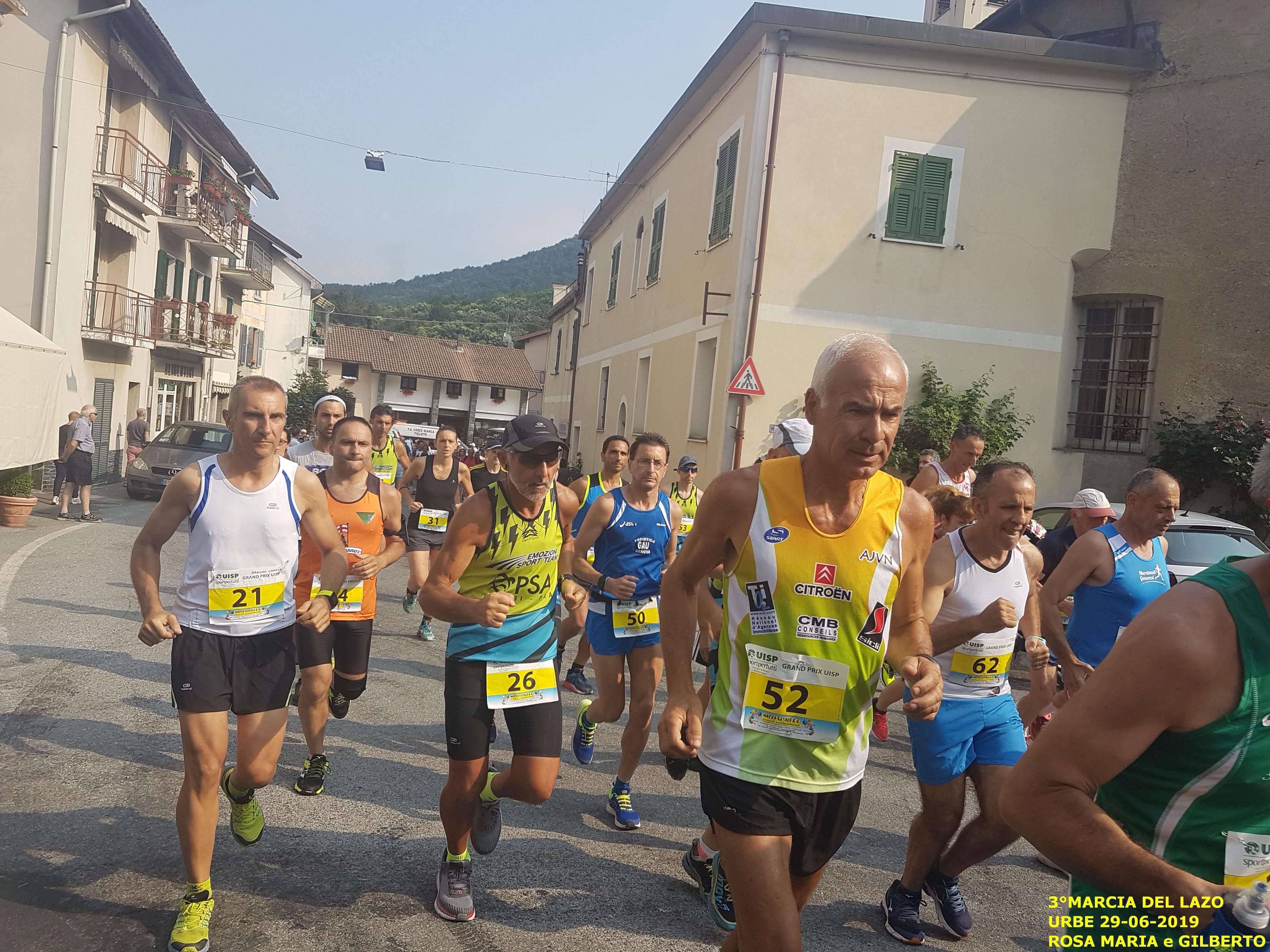marcia del Lazo Urbe Paolo Quarantelli  Gau fidal running