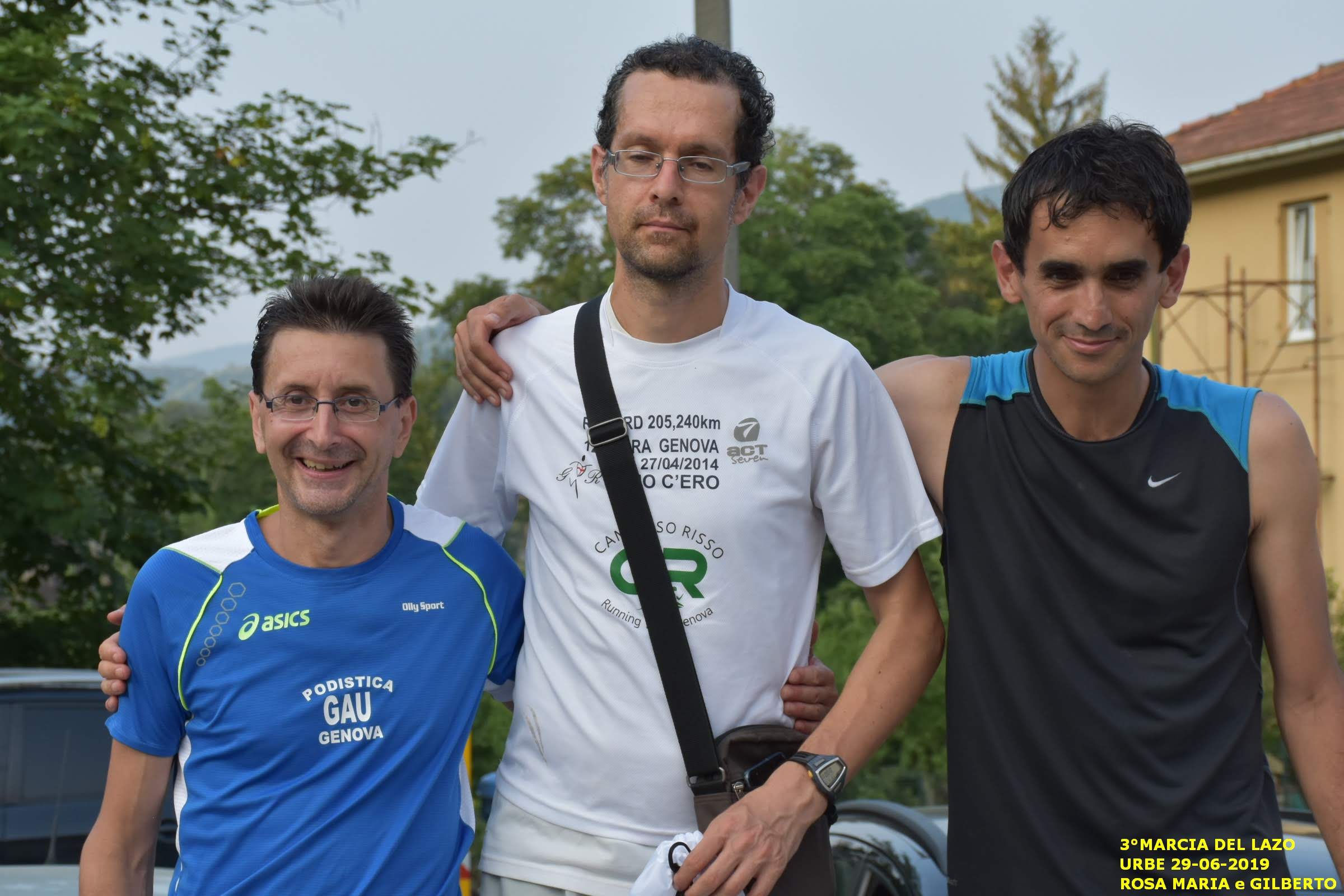 marcia del Lazo Urbe Paolo Quarantelli  Gau fidal running