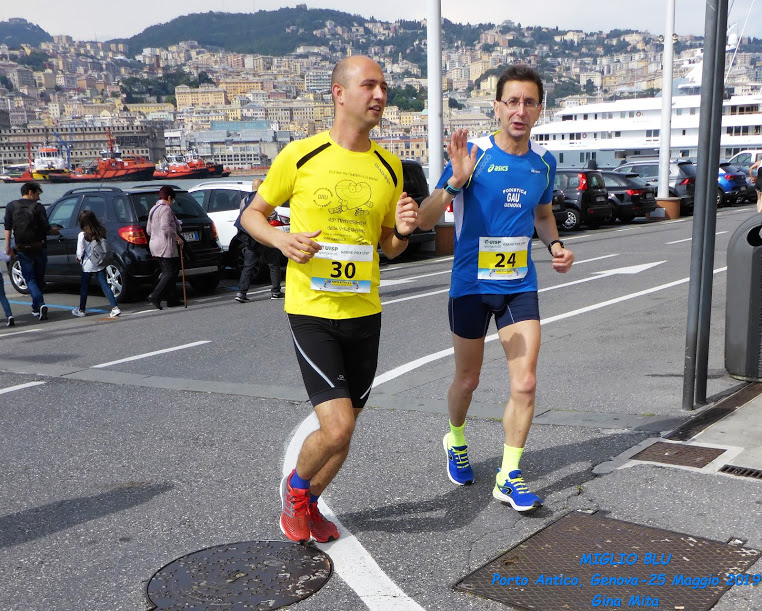 Paolo Quarantelli gara Il miglio blu Gau fidal running