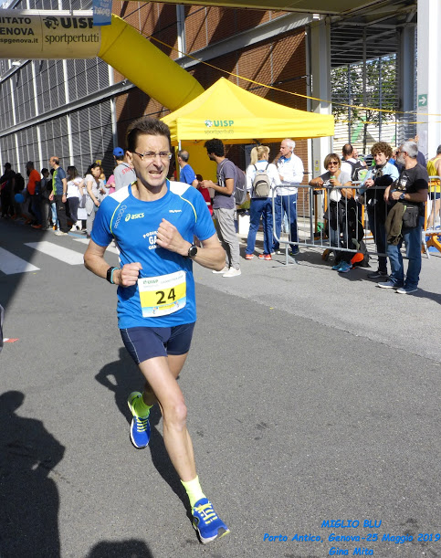 Paolo Quarantelli gara Il miglio blu Gau fidal running