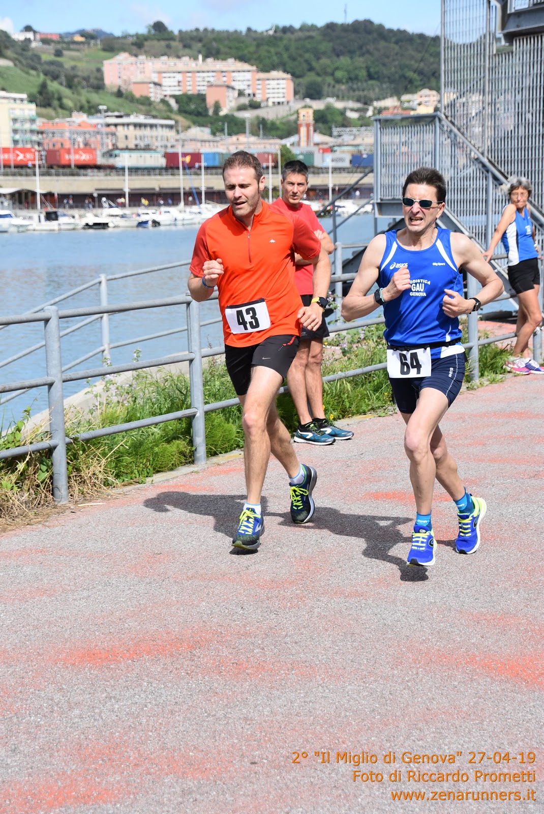 Paolo Quarantelli gara Il miglio di Genova Gau fidal running