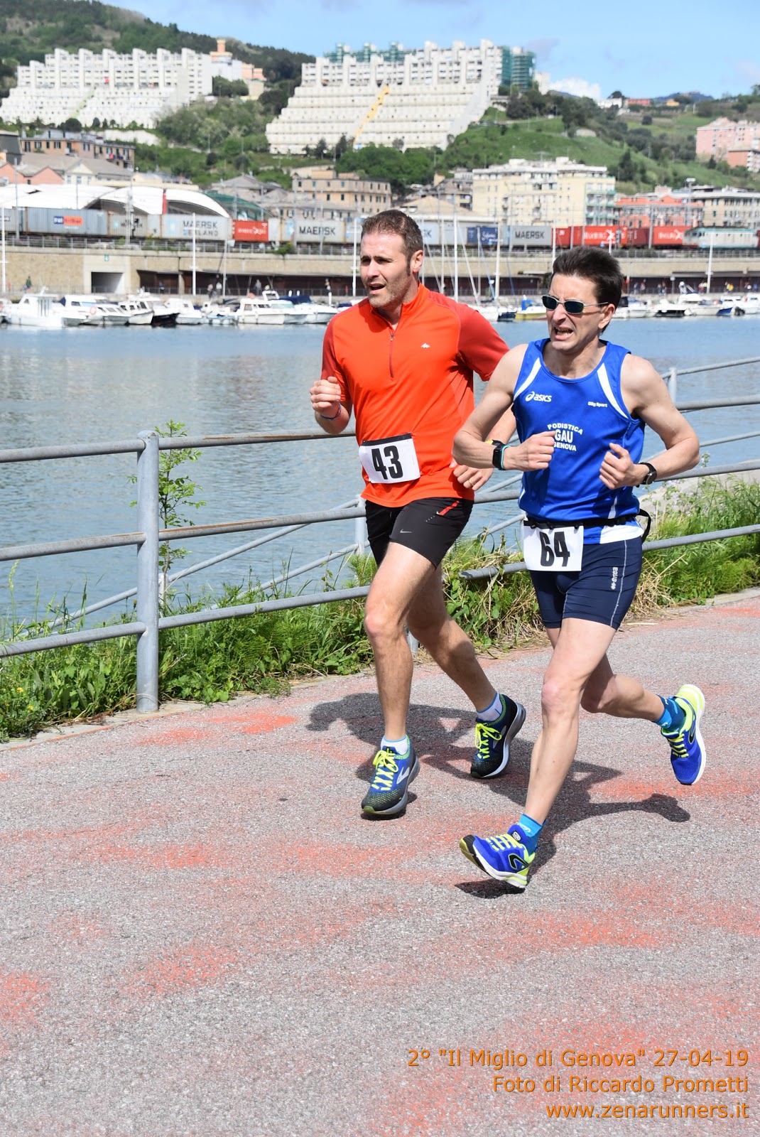 Paolo Quarantelli gara Il miglio di Genova Gau fidal running