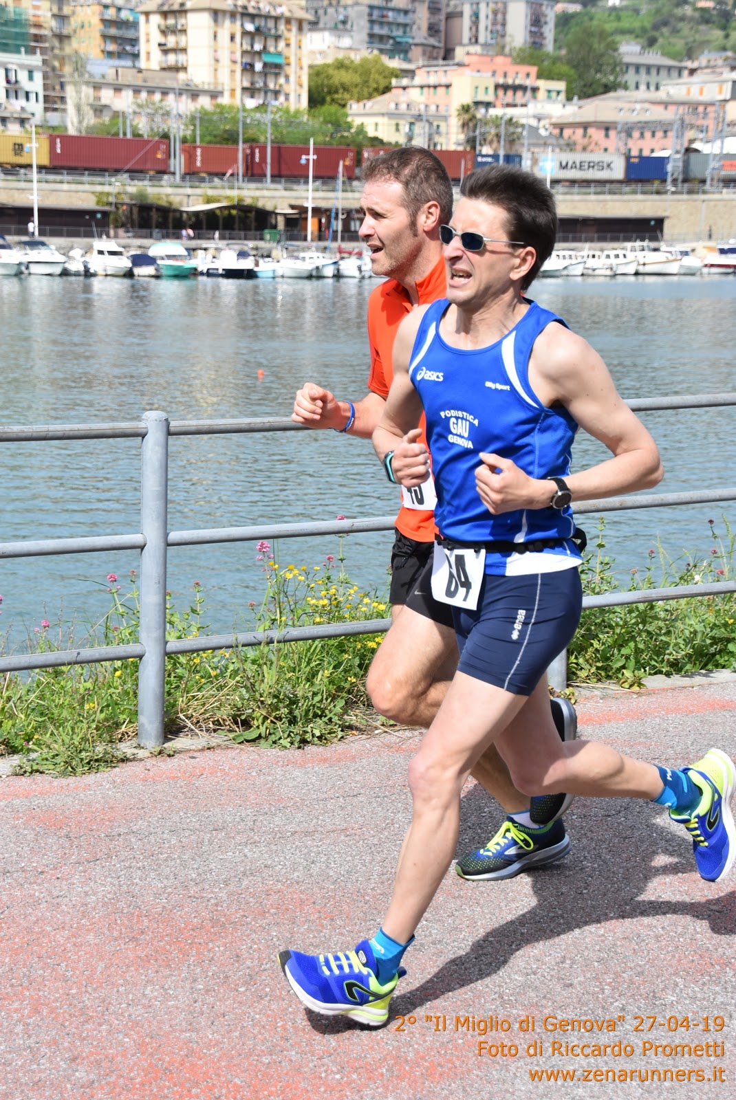 Paolo Quarantelli gara Il miglio di Genova Gau fidal running