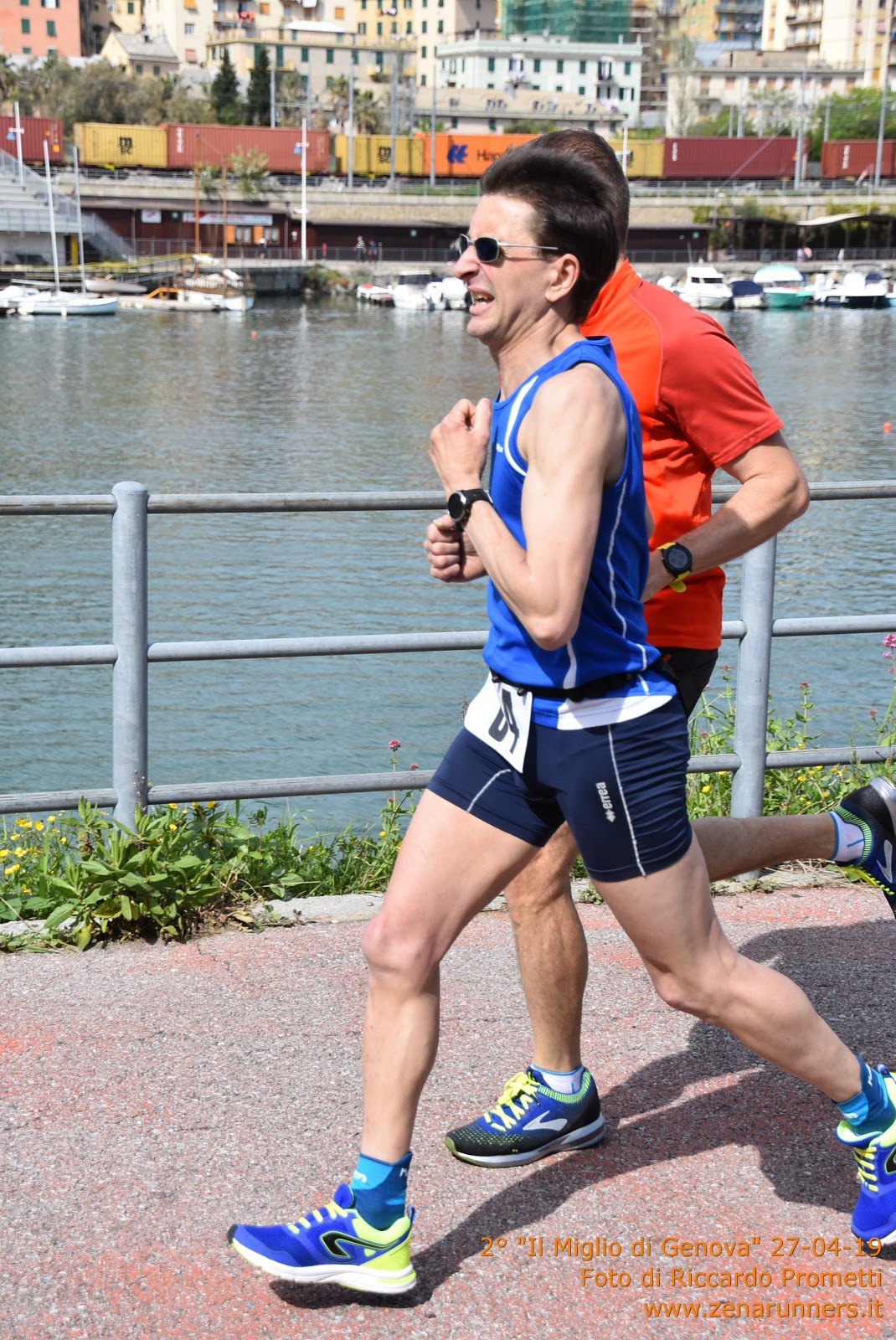 Paolo Quarantelli gara Il miglio di Genova Gau fidal running