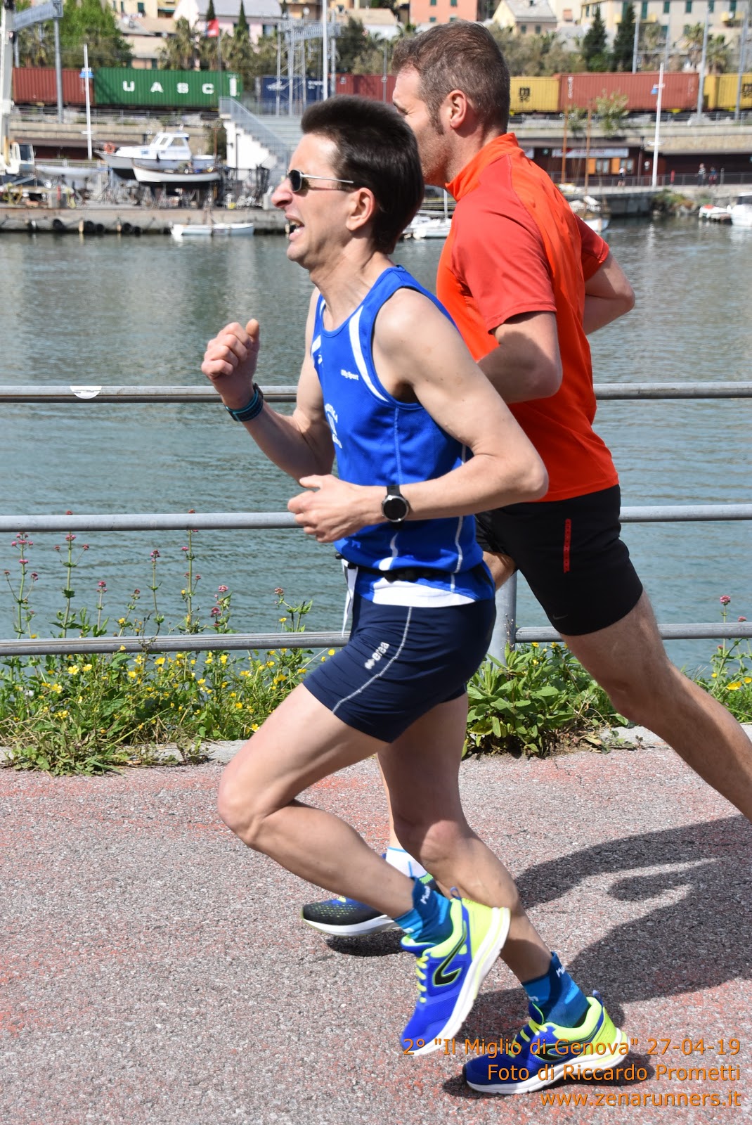 Paolo Quarantelli gara Il miglio di Genova Gau fidal running
