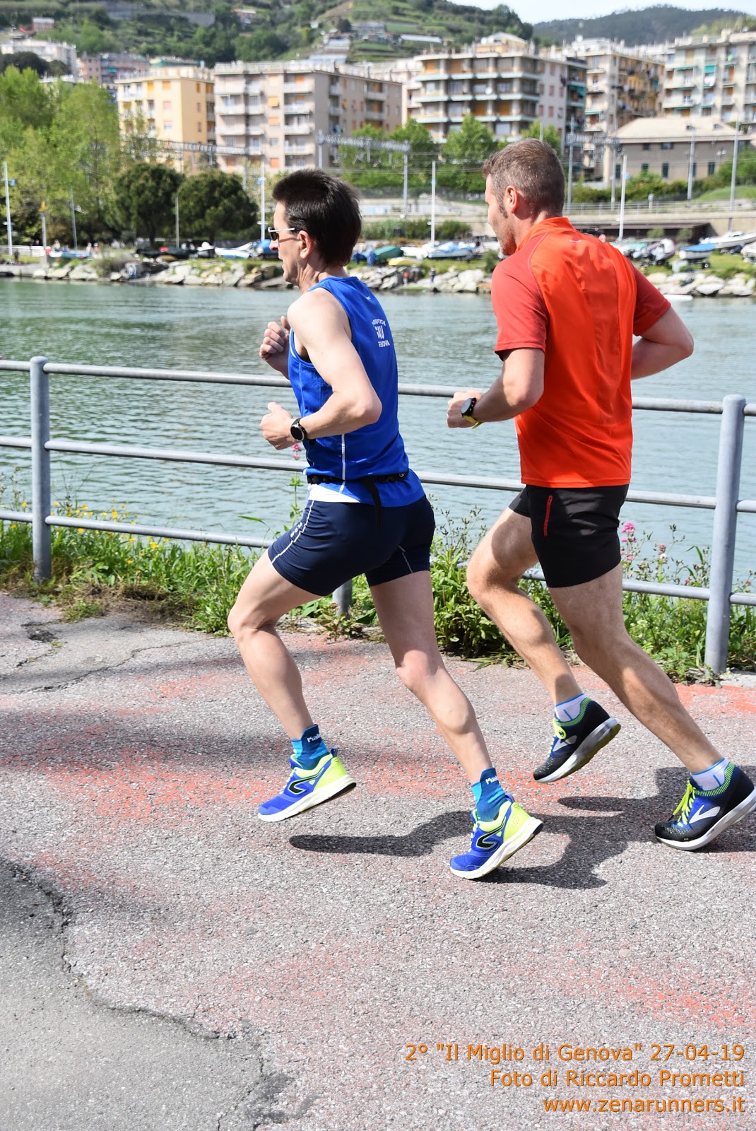 Paolo Quarantelli gara Il miglio di Genova Gau fidal running