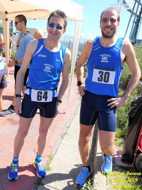 Paolo Quarantelli gara Il miglio di Genova Gau fidal running