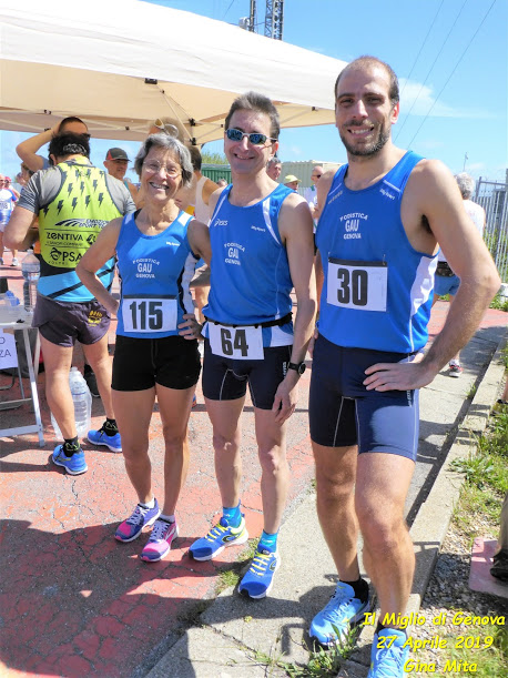 Paolo Quarantelli gara Il miglio di Genova Gau fidal running