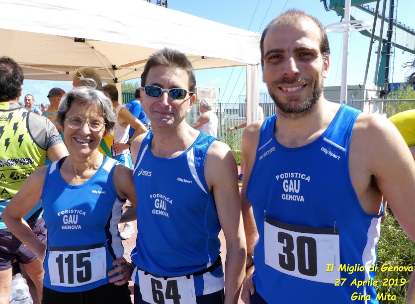 Paolo Quarantelli gara Il miglio di Genova Gau fidal running